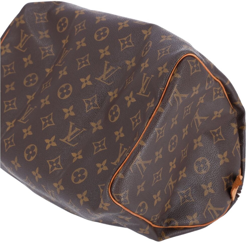 Louis Vuitton M41526 Speedy 30 Monogram Canvas Duffle Bag Brown - Picture 11 of 12